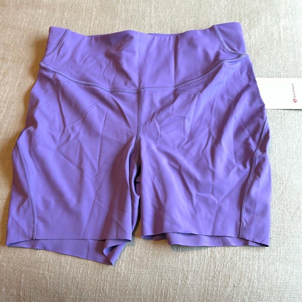 5in lululemon athletica Purple Bike Shorts